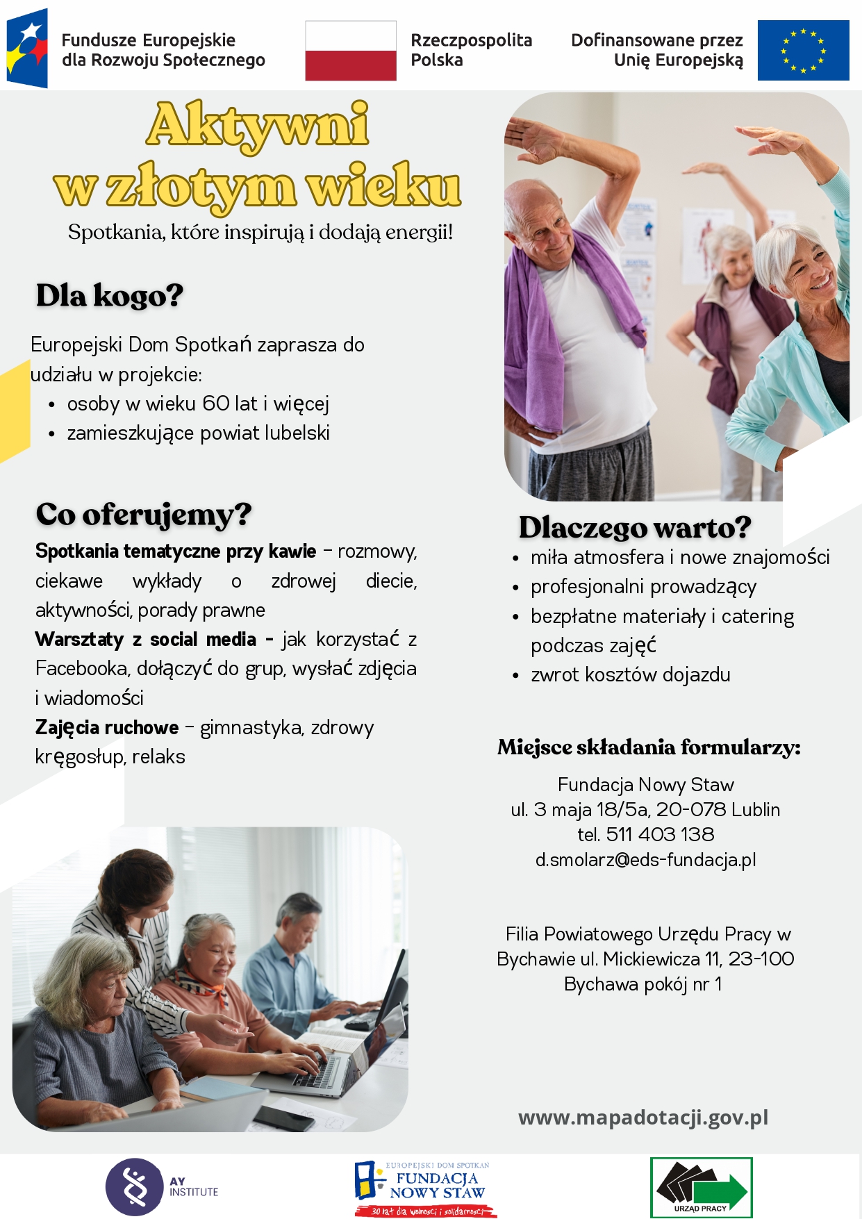 Zdjęcie artykułu Aktywni w złotym wieku