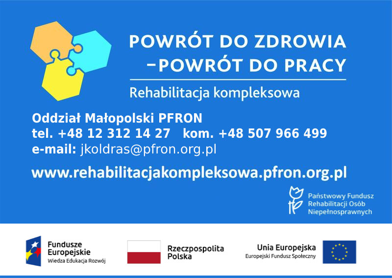 Rekrutacja do projektu Powrót do zdrowia-powrót do pracy