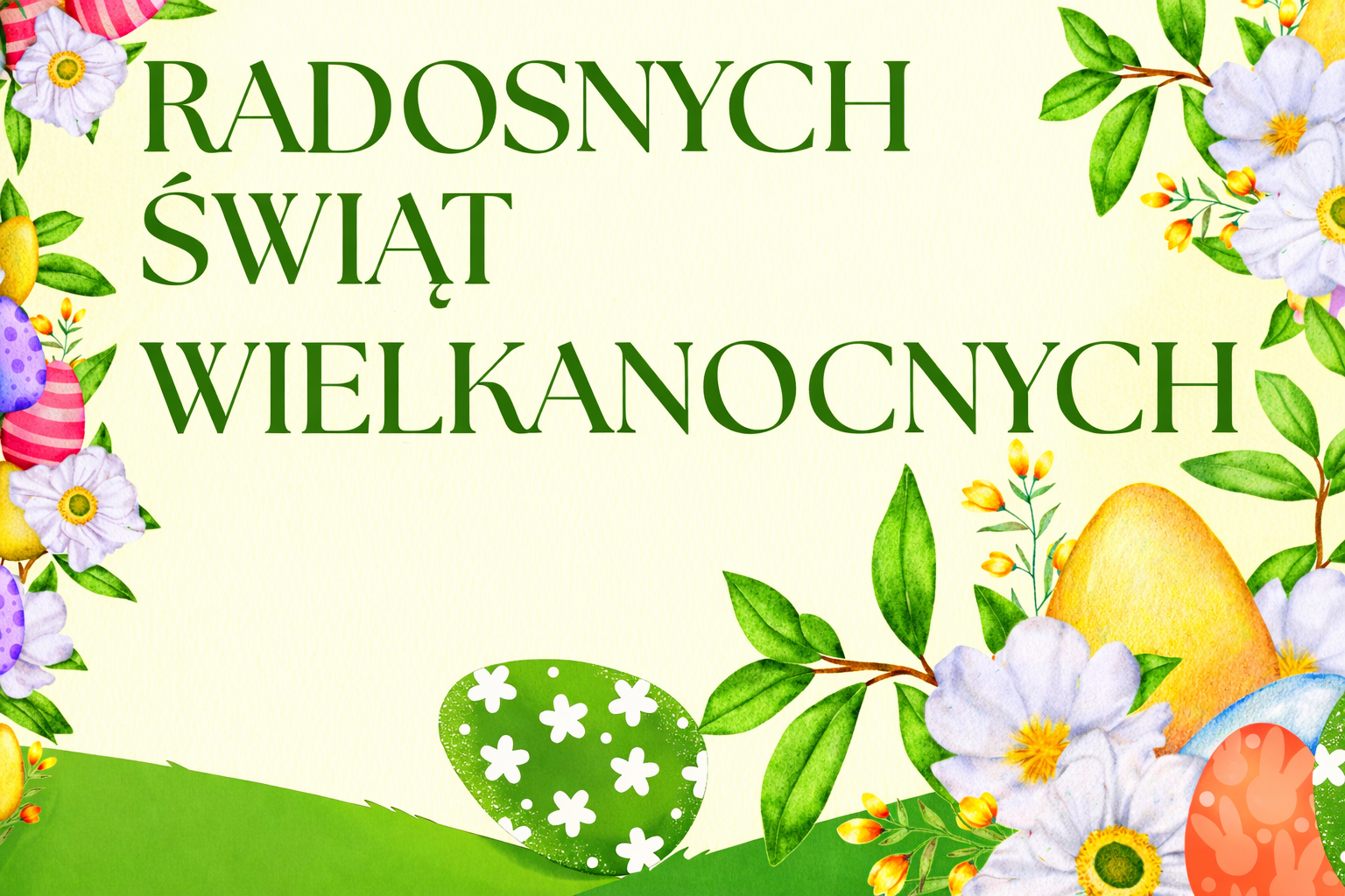 Życzenia w okazji Świąt Wielkanocnych