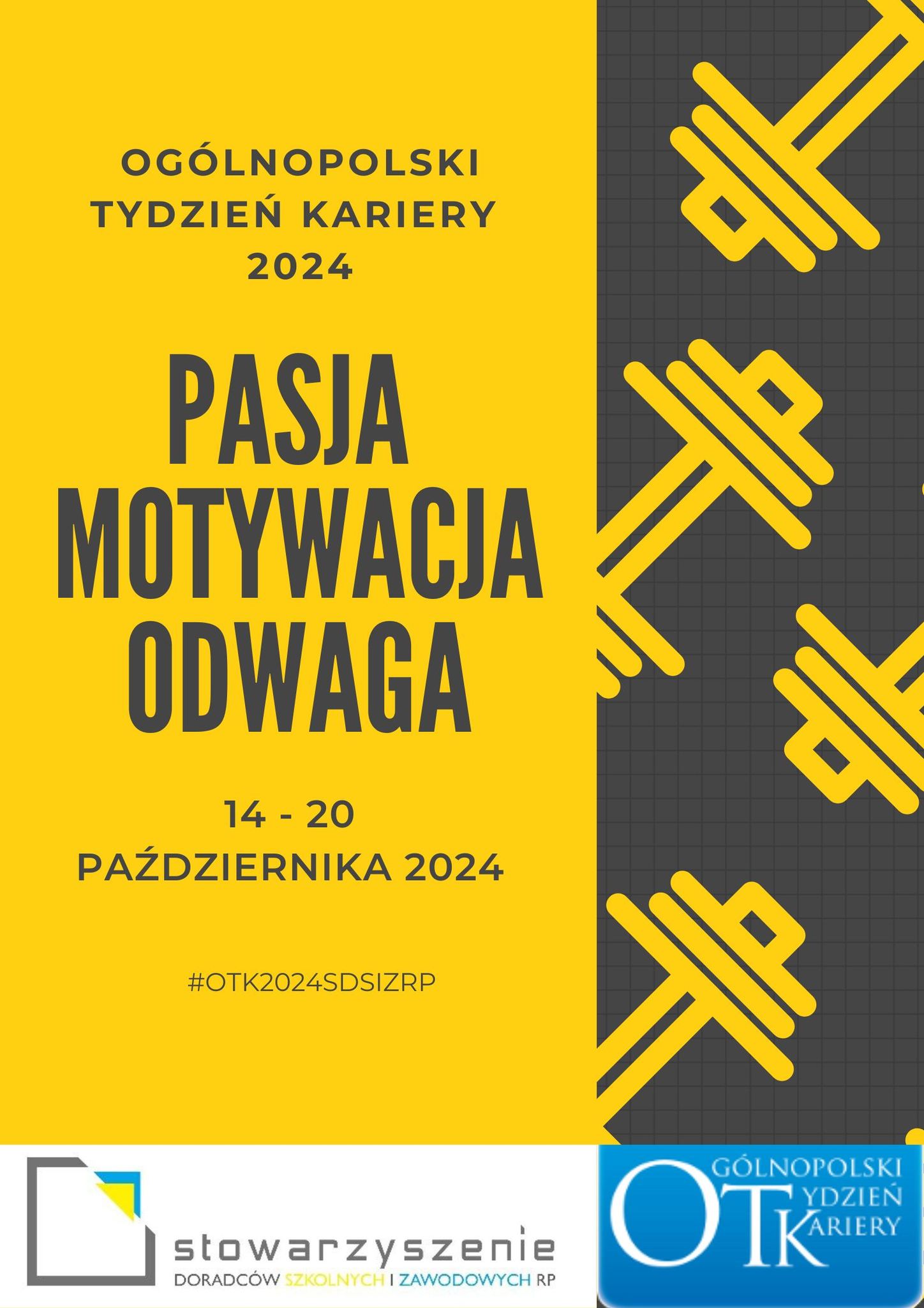 plakat Ogólnopolskiego Tygodnia Kariery w 2024 roku