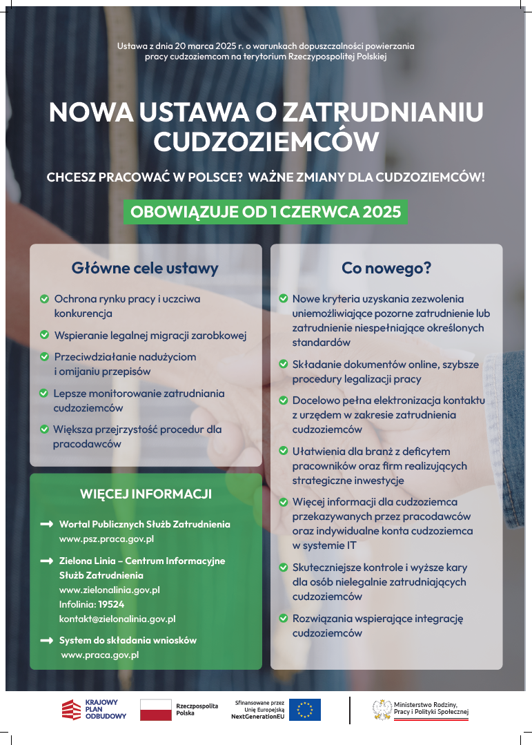 Zdjęcie artykułu Chcesz pracować w Polsce? Ważne zmiany dla cudzoziemców!