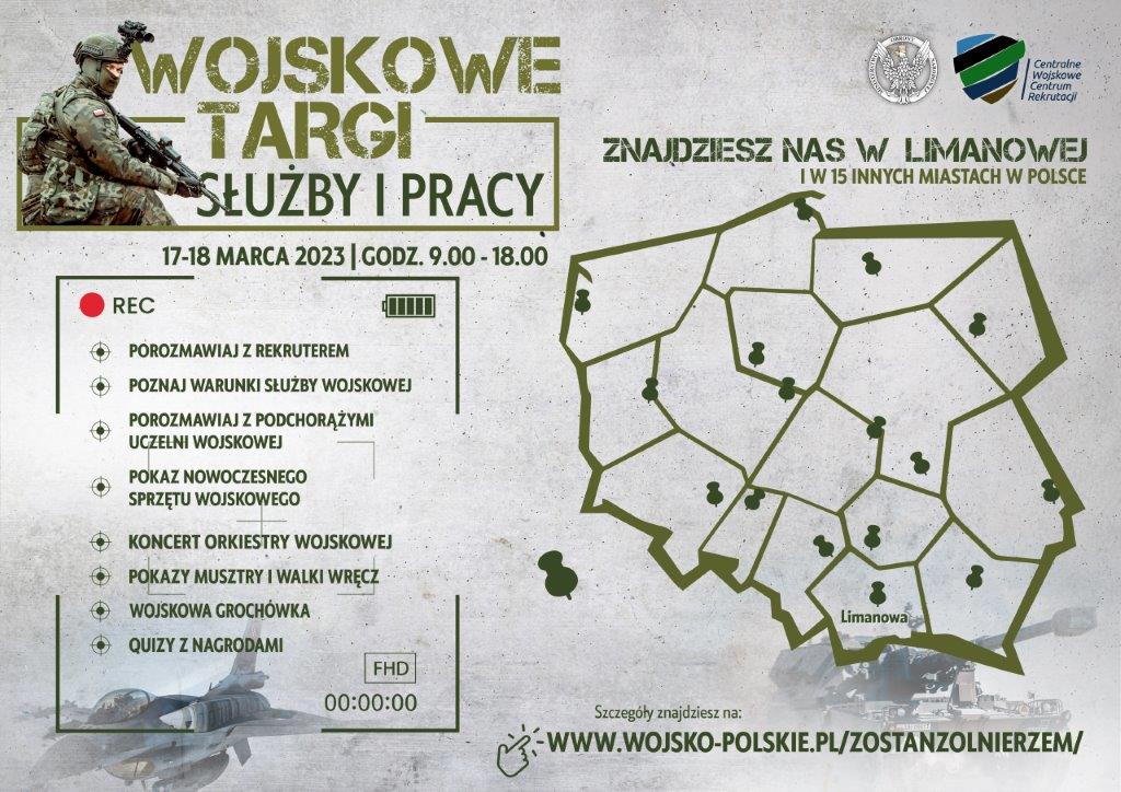 plakta Wojskowych Targów Służby i Pracy