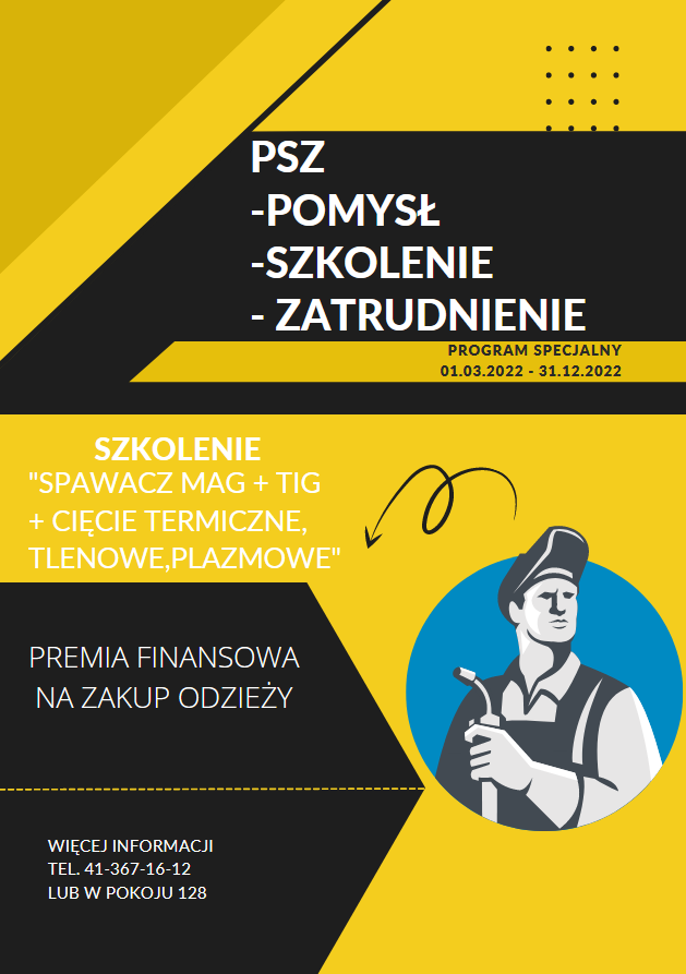 PSZ - pomysł - szkolenie - zatrudnienie