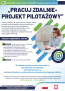 Obrazek dla: Powiatowy Urząd Pracy w Tarnowie zaprasza do udziału w projekcie pilotażowym Pracuj zdalnie-projekt pilotażowy